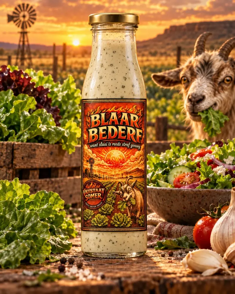 Blaar Bederf – want slaai is reeds straf genoeg
