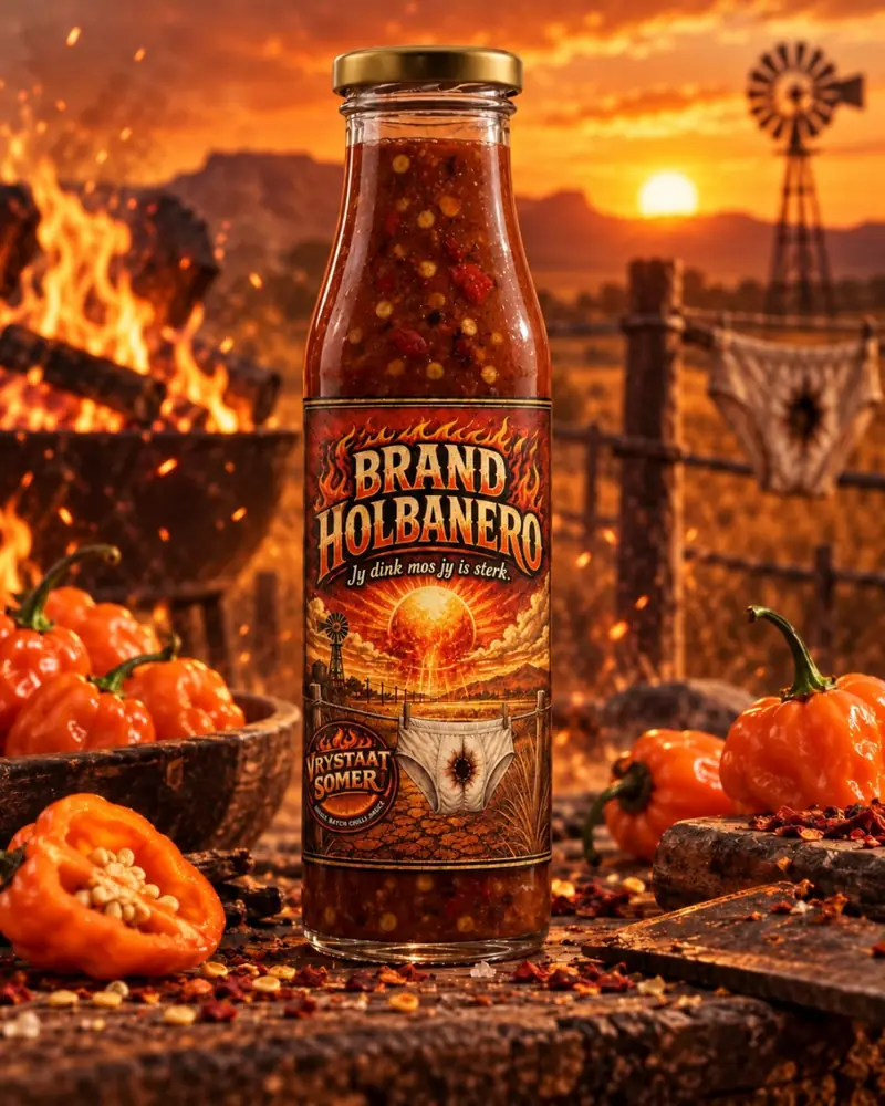 Brand Holbanero – Jy dink mos jy is sterk.