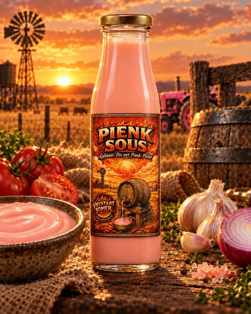 Pienk Sous – Kalmeer, Dis net Pienk, Pieter