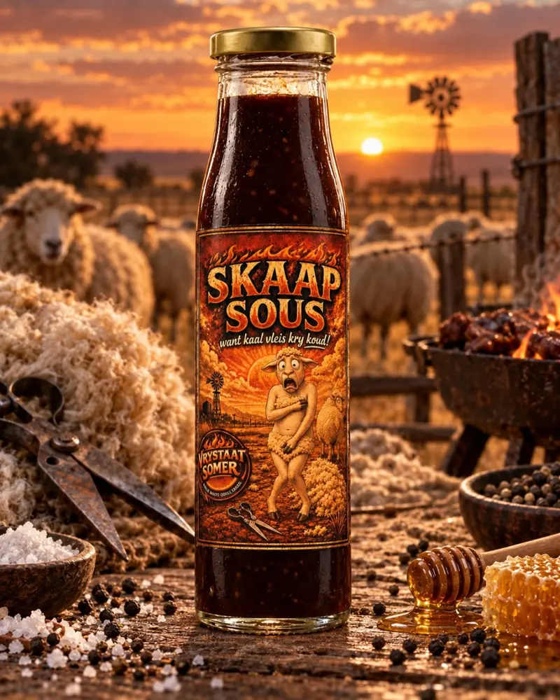 Skaap Sous – want kaal vleis kry koud!